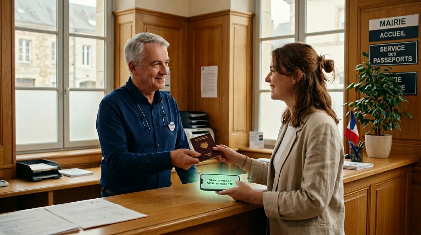 Renouvellement de passeport en ligne : pr&eacute;-demande pour majeur